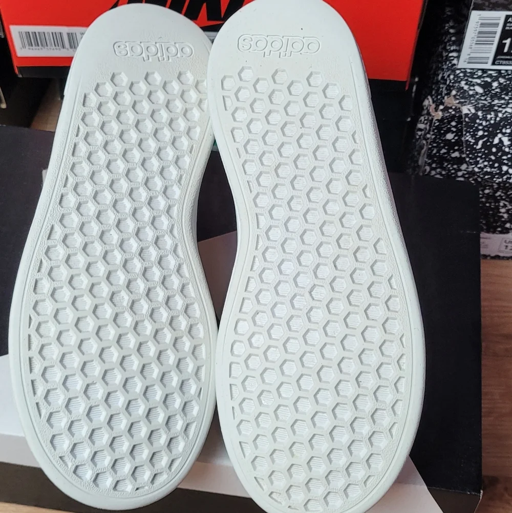Adidas White and Black Sneakers
